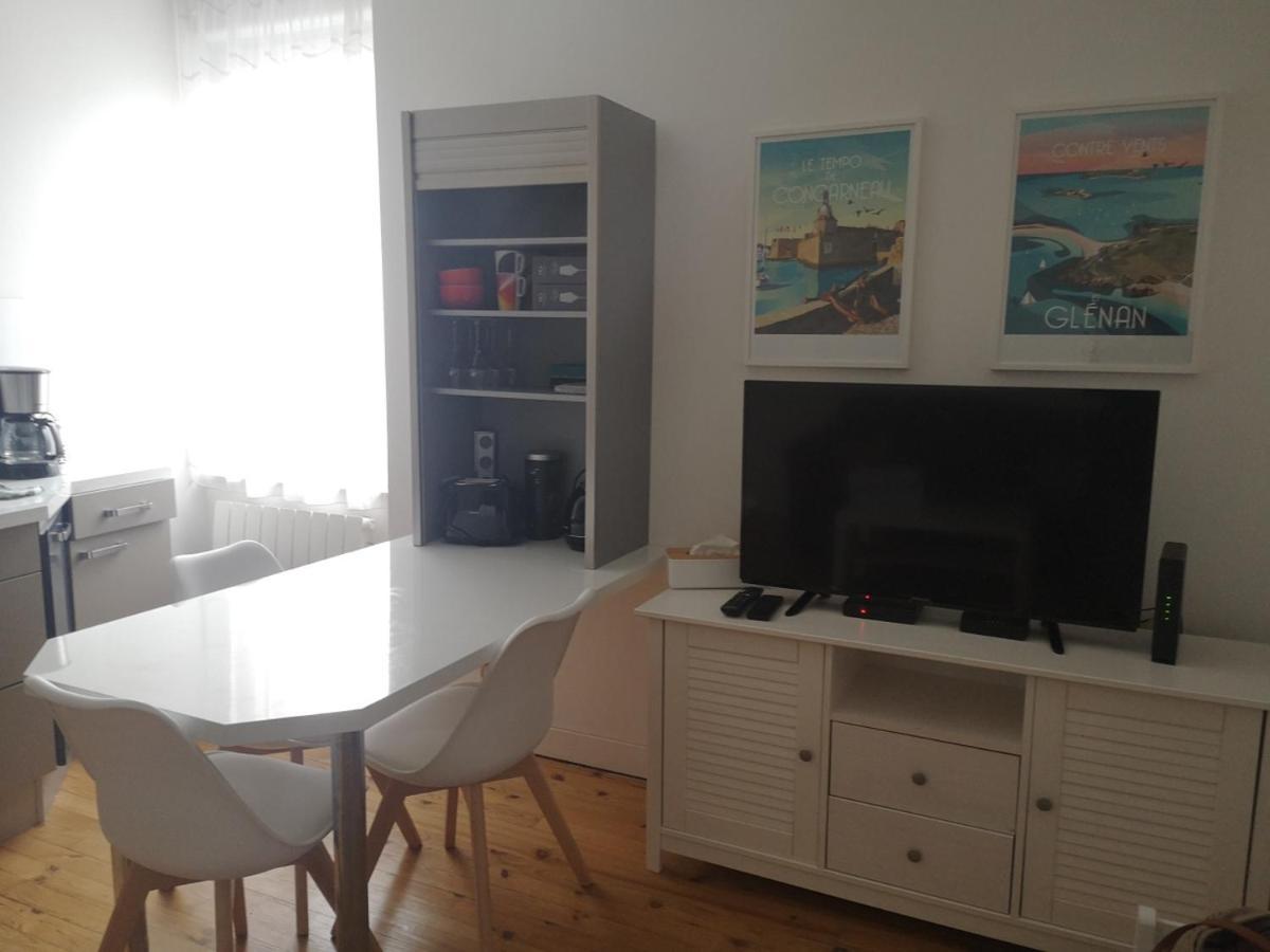 Courcyx : Appartement En Hyper-Centre ! コンカルノー エクステリア 写真